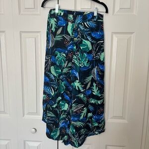 Tropical Print Women's Coverup